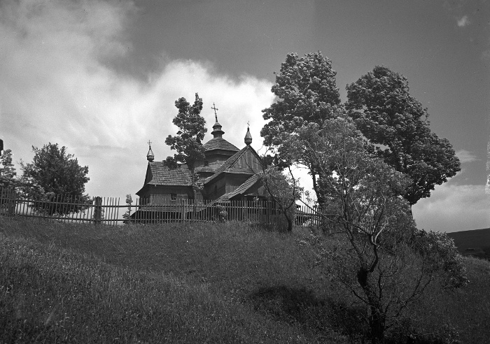 Wooden Greek Catholic church, Körösmező (Jaszinya, Ukraine), Photo credit: Ernő Vadas, F 268400