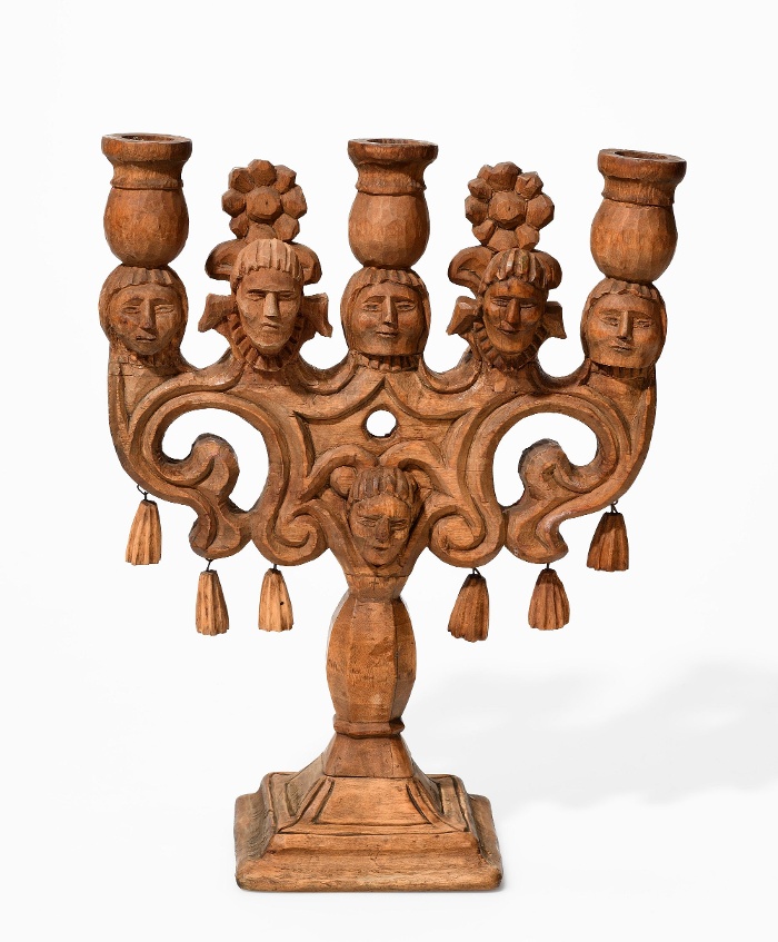 Candlesticks NM 7821. Körösmező (Yasinya, Ukraine) 19th century