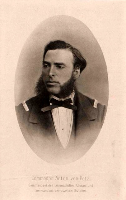 Báró Anton von Petz (forrás: www.bildarchivaustria.at)
