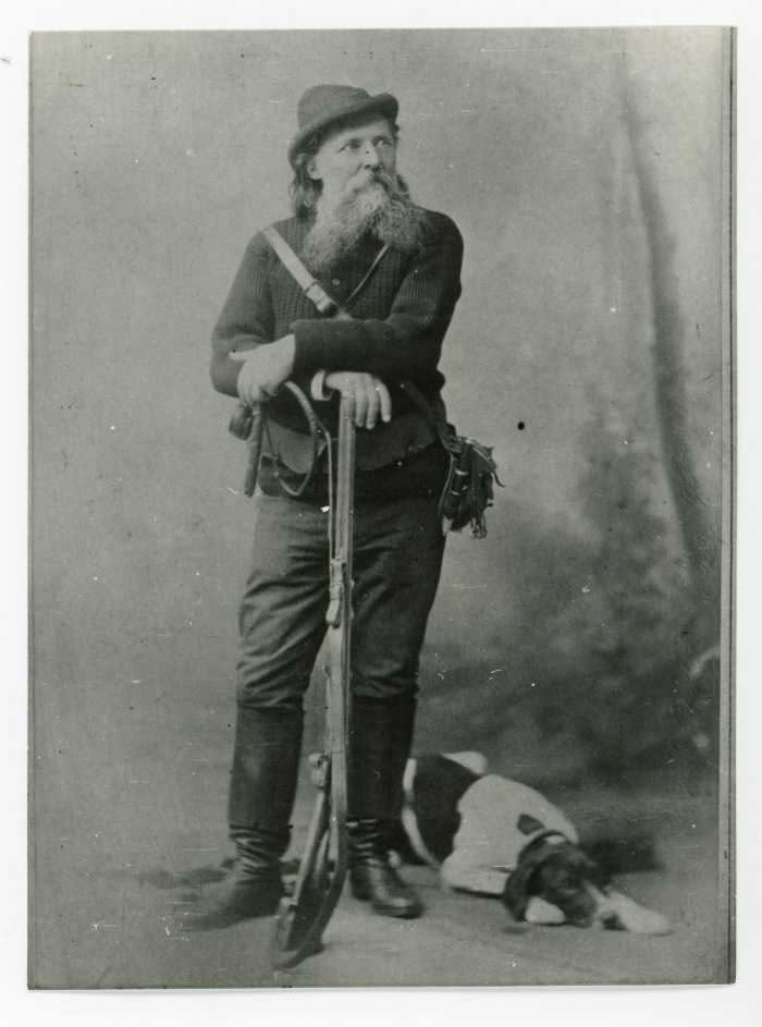 Herman Ottó, Budapest, 1870-es, évek Ismeretlen fényképész felvétele, NM F 334224