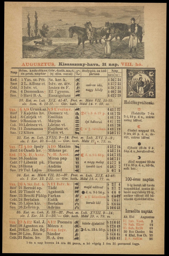2. Méhner Vilmos Regélő Bácsi Naptára az 1922-ik évre. Bp., 1921. (Kal 6.992)