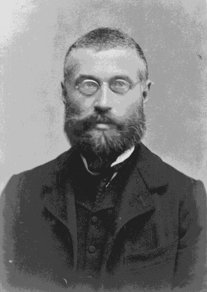 Vikár Béla portréja. Budapest, 1900 körül. Ismeretlen fényképész felvétele. NM F 270288