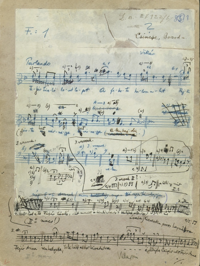 Az MH 0001 számú henger ’támlapja’