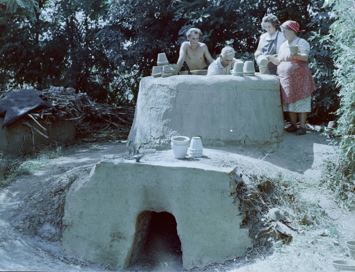 Kép: Rakodás. Dőr, 1961, Franciscy József felvétele. NM F 204446